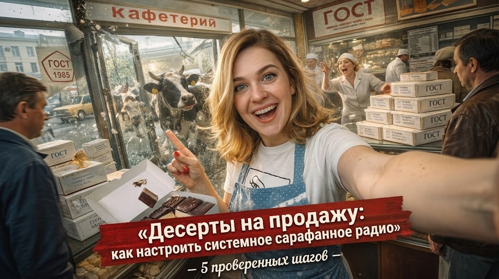    Руководство по запуску сарафанного радио для домашних кондитеров admin