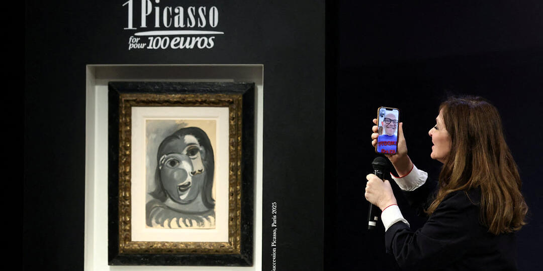 Парижанин выиграл картину Пикассо за €1 млн в благотворительной лотерее