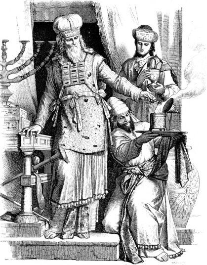 Первосвященник и Левиты.