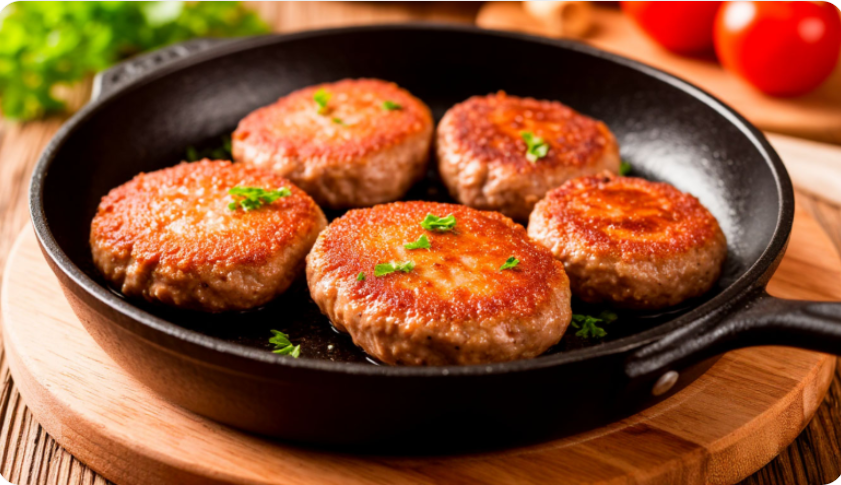 Вы неправильно жарите котлеты! Секрет не в волшебном рецепте фарша, а в правильной жарке — Вы забудете, что такое сухие котлеты...