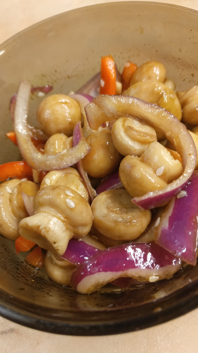 фото автора: закуска из шампиньонов