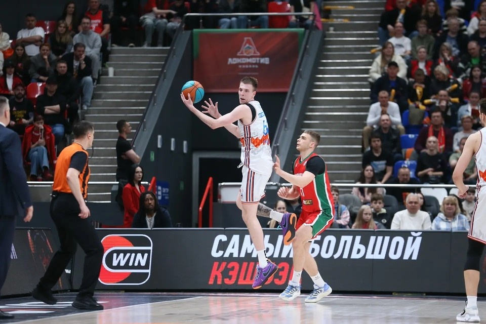    Глеб Фирсов стал лучшим игроком матча в Краснодаре. Фото: БК Парма