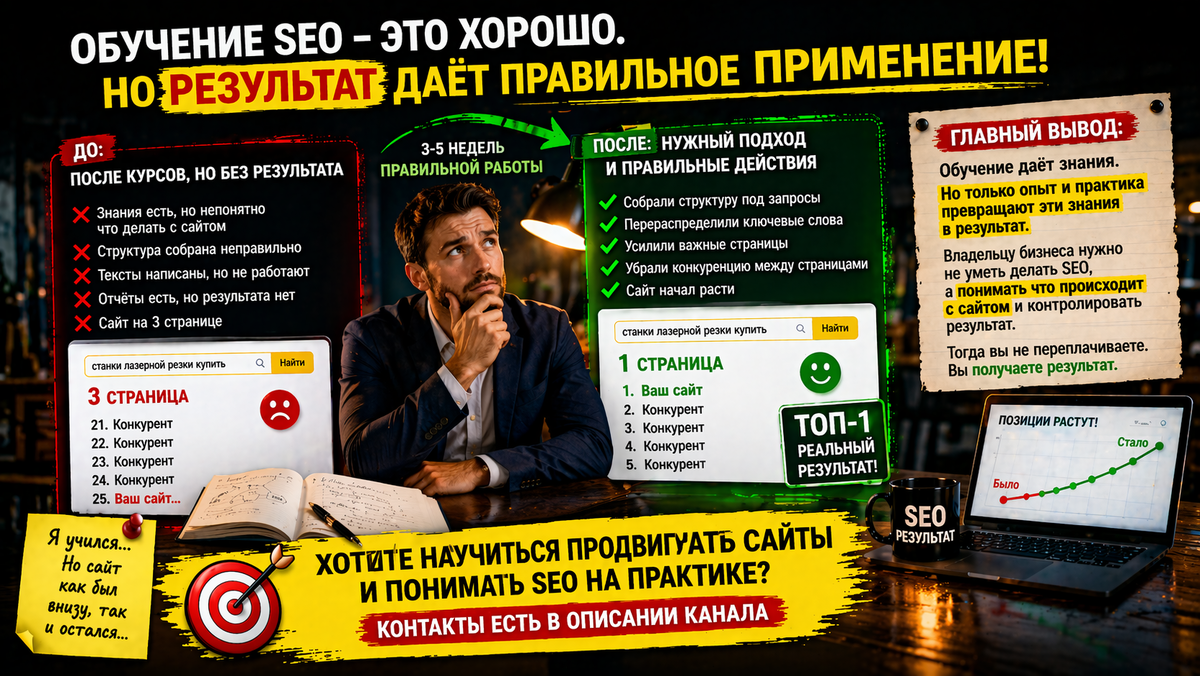 Курсы SEO сам или нанять специалиста