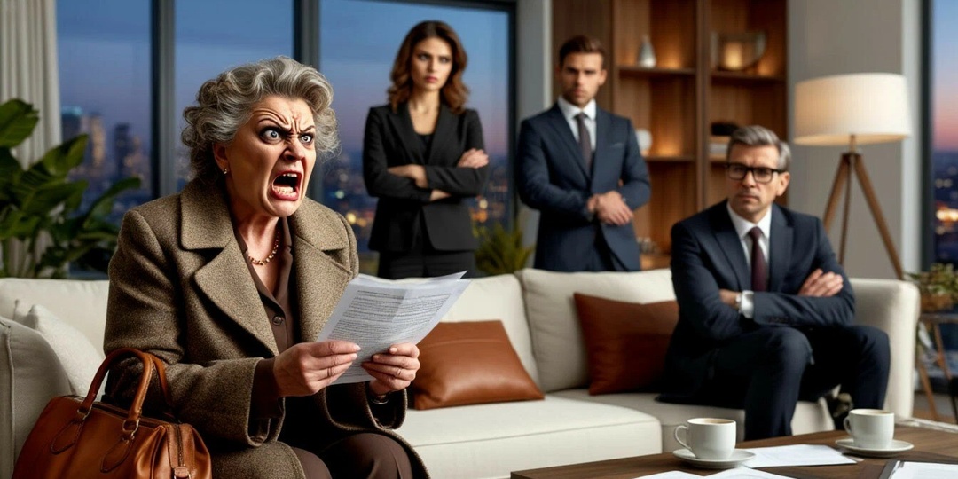 Подпиши дарственную на моего внука, а себе купи однушку — потребовала свекровь. Зря это она сделала. Она не знала, что в гостиной адвокат