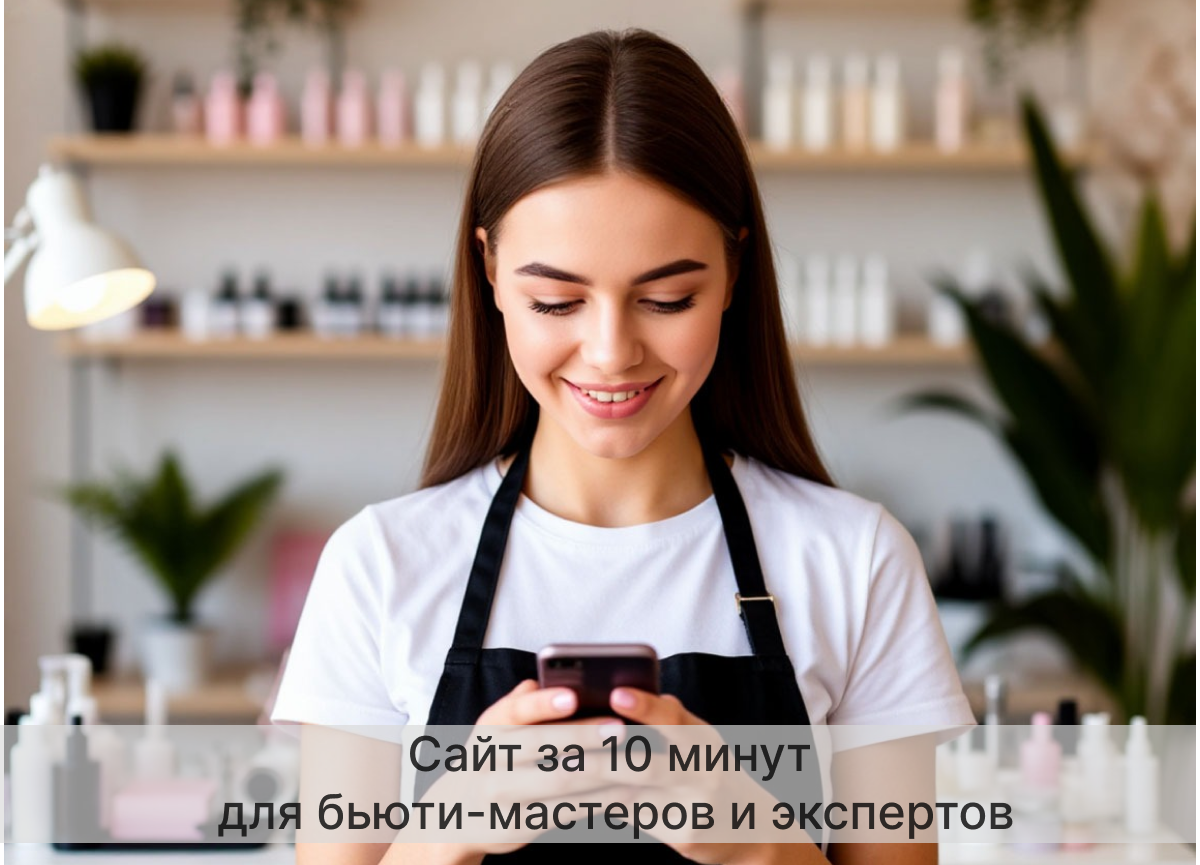 Как сделать сайт за 10 минут с телефона
