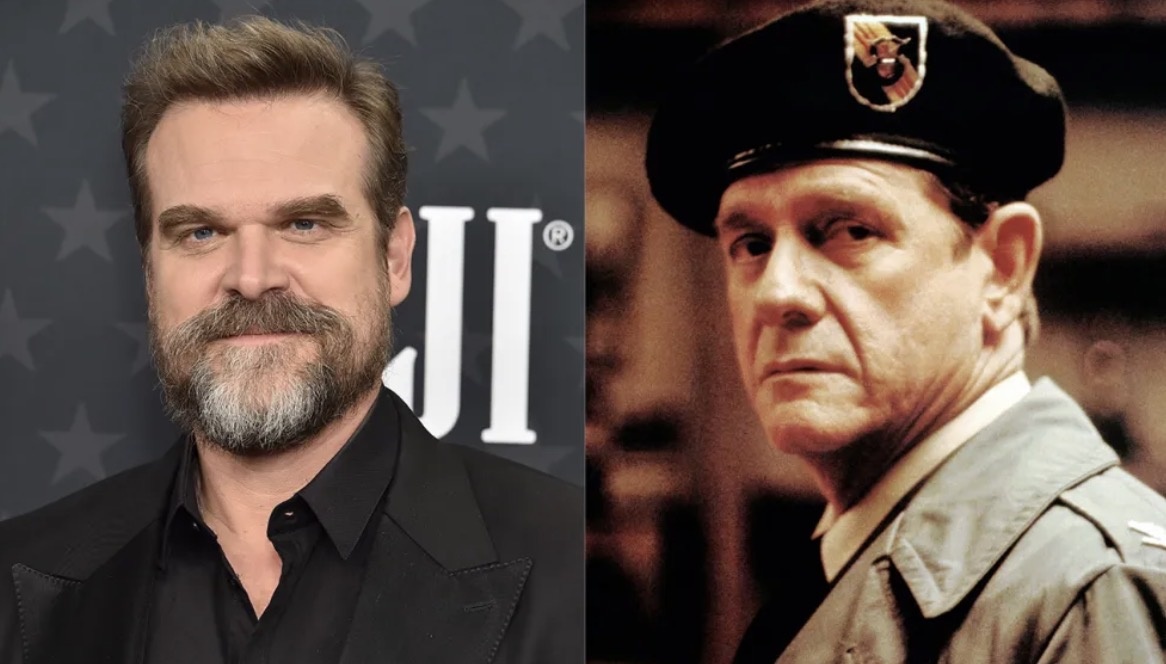 Дэвид Харбор и Ричард Денна в роли Рэмбо.

