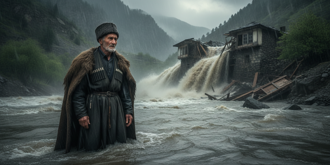 Когда вода унесла всё, старик из Дагестана открыл тайну, которую не понимают миллионы