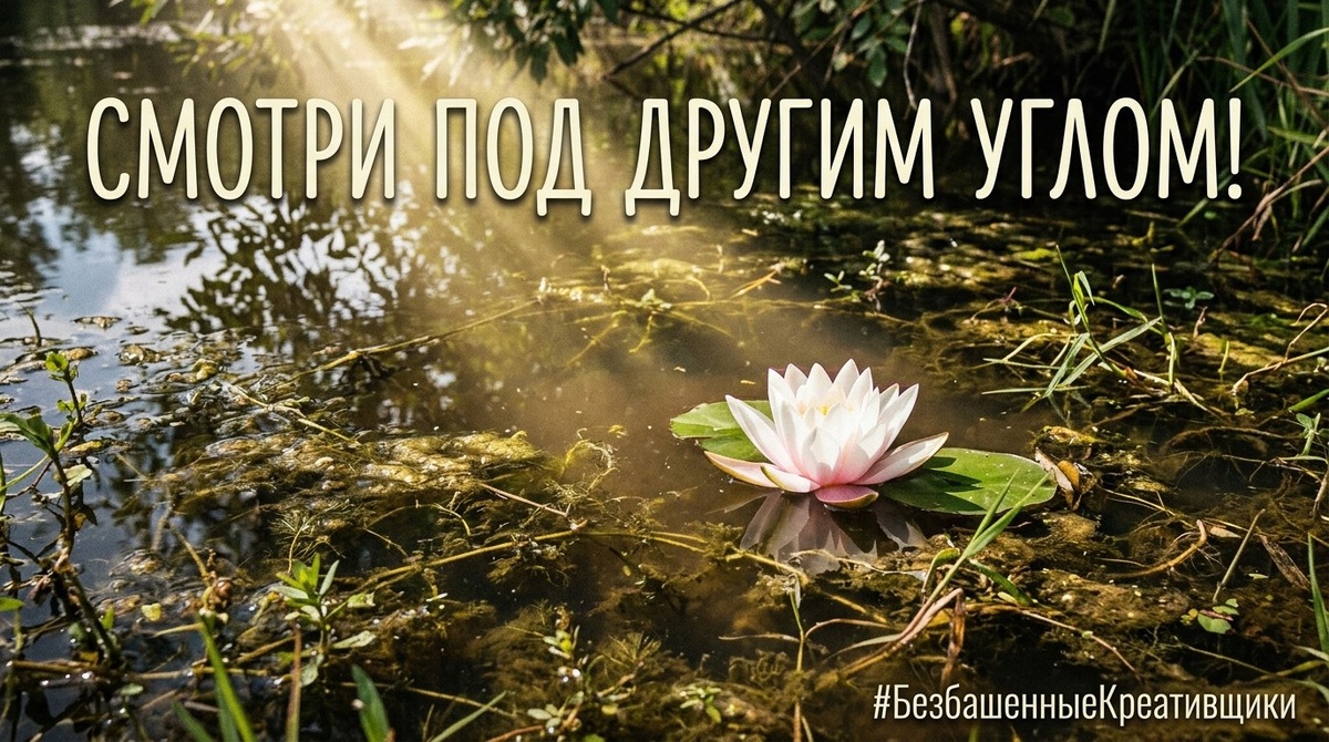 Тихо плывущий лотос