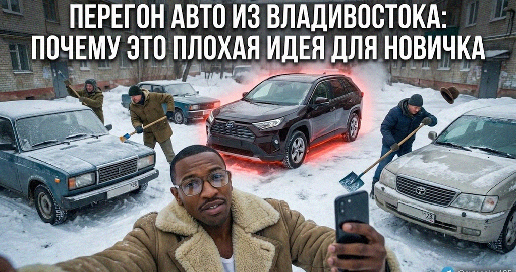 Перегон авто из Владивостока: почему это плохая идея для новичка