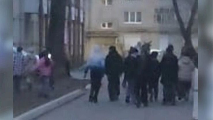   Скриншот видео ЧП ДТП Ижевск Удмуртия