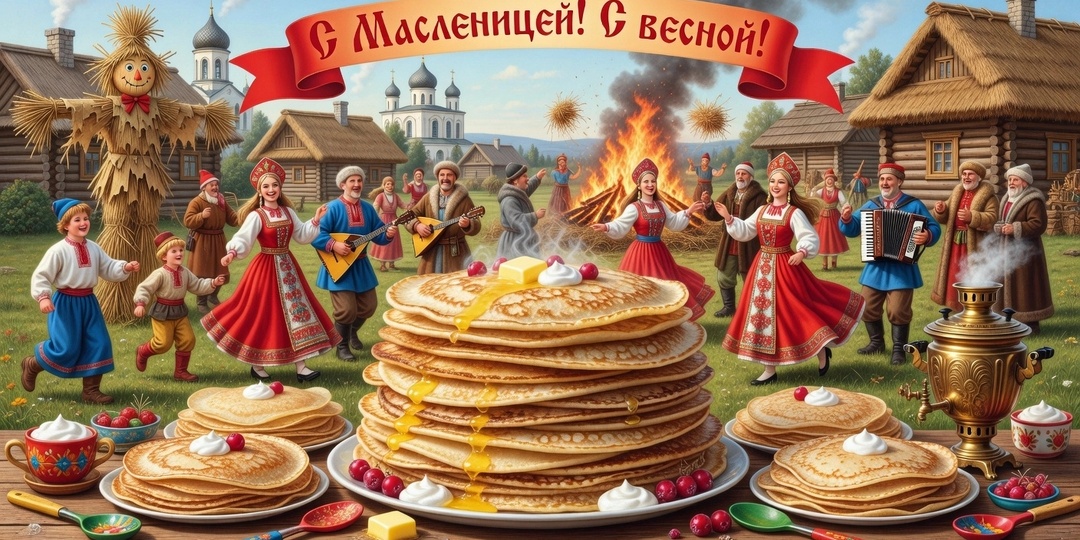 Любимый праздник Масленица