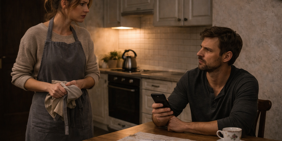 — Купи икру и деликатесы к моему юбилею, — потребовал безработный муж у жены