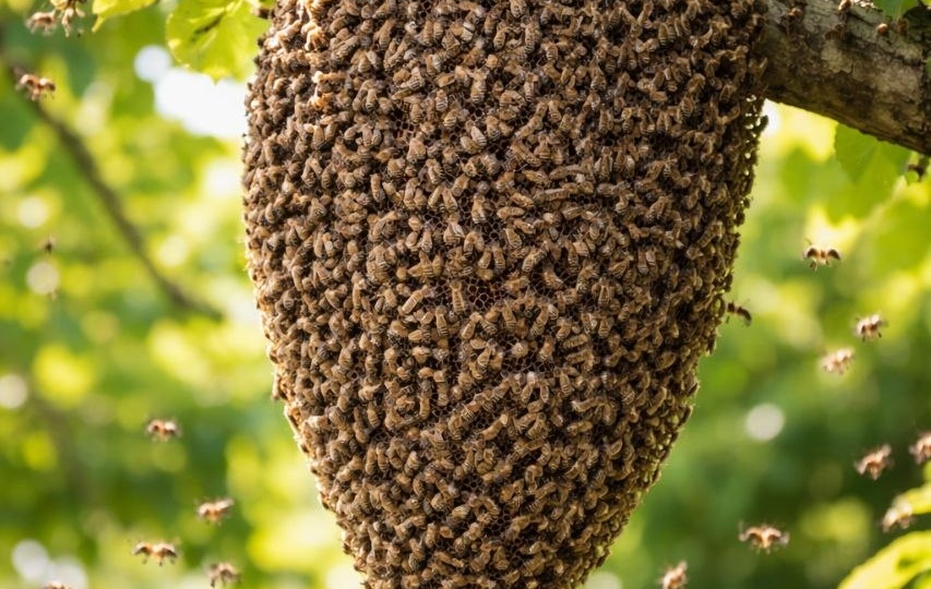 🐝 Что такое роение пчёл и почему это происходит