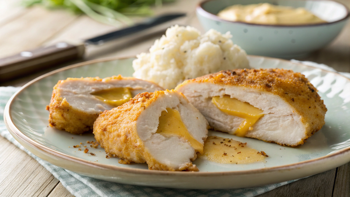 КУРИНЫЕ КОТЛЕТЫ С СЫРОМ