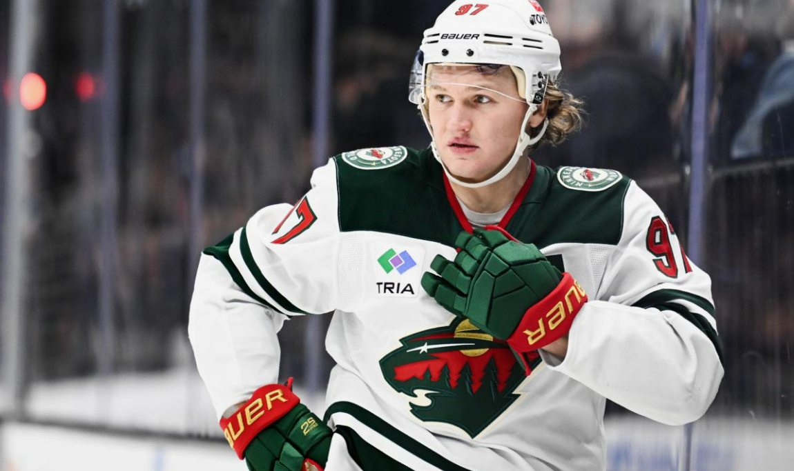 Кирилл Капризов забил свой первый гол в Кубке Стэнли-2026. Фото: соцсети