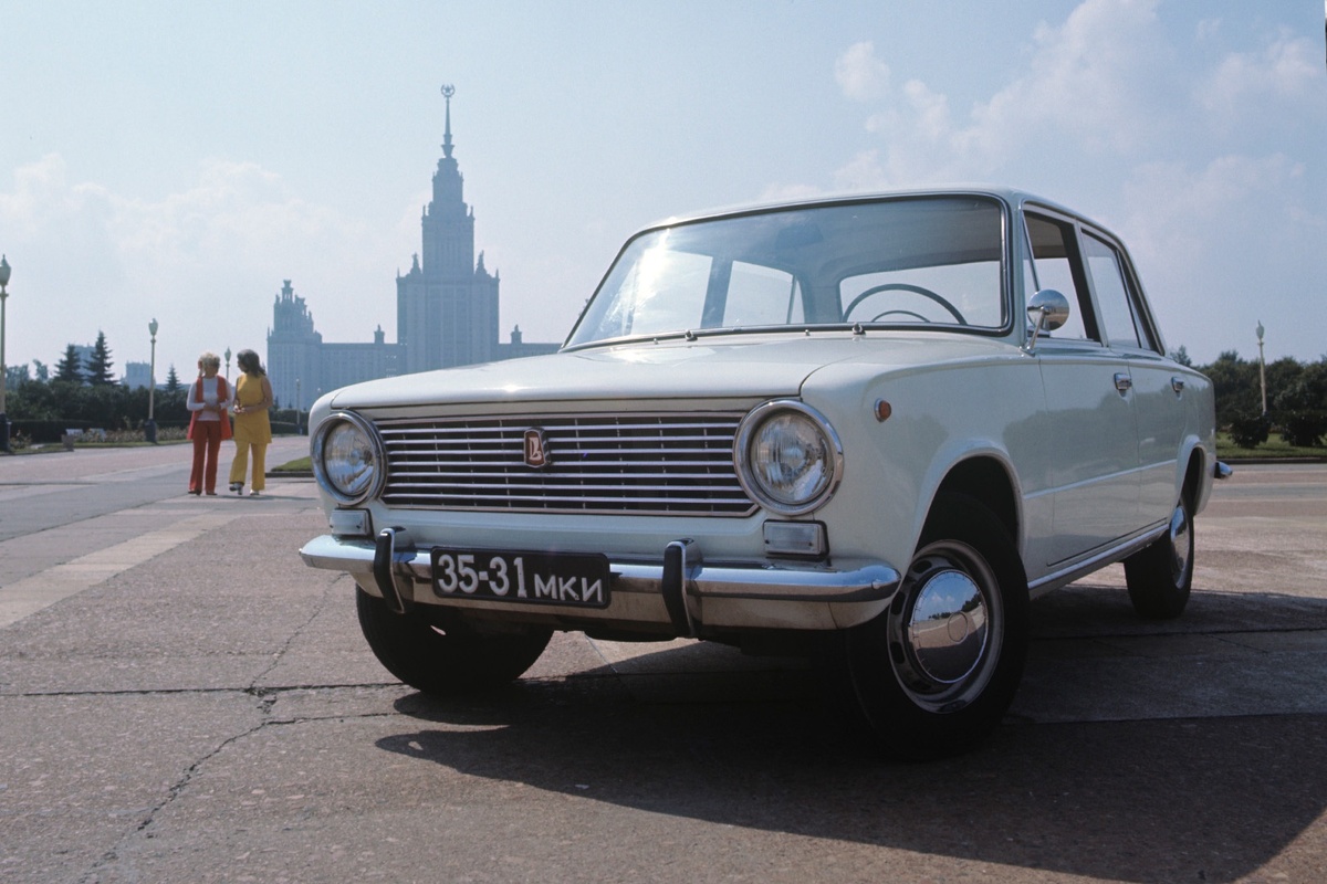    Советский легковой автомобиль ВАЗ 2101 "Жигули". 1971 год. /Дмитрий Донской / РИА Новости