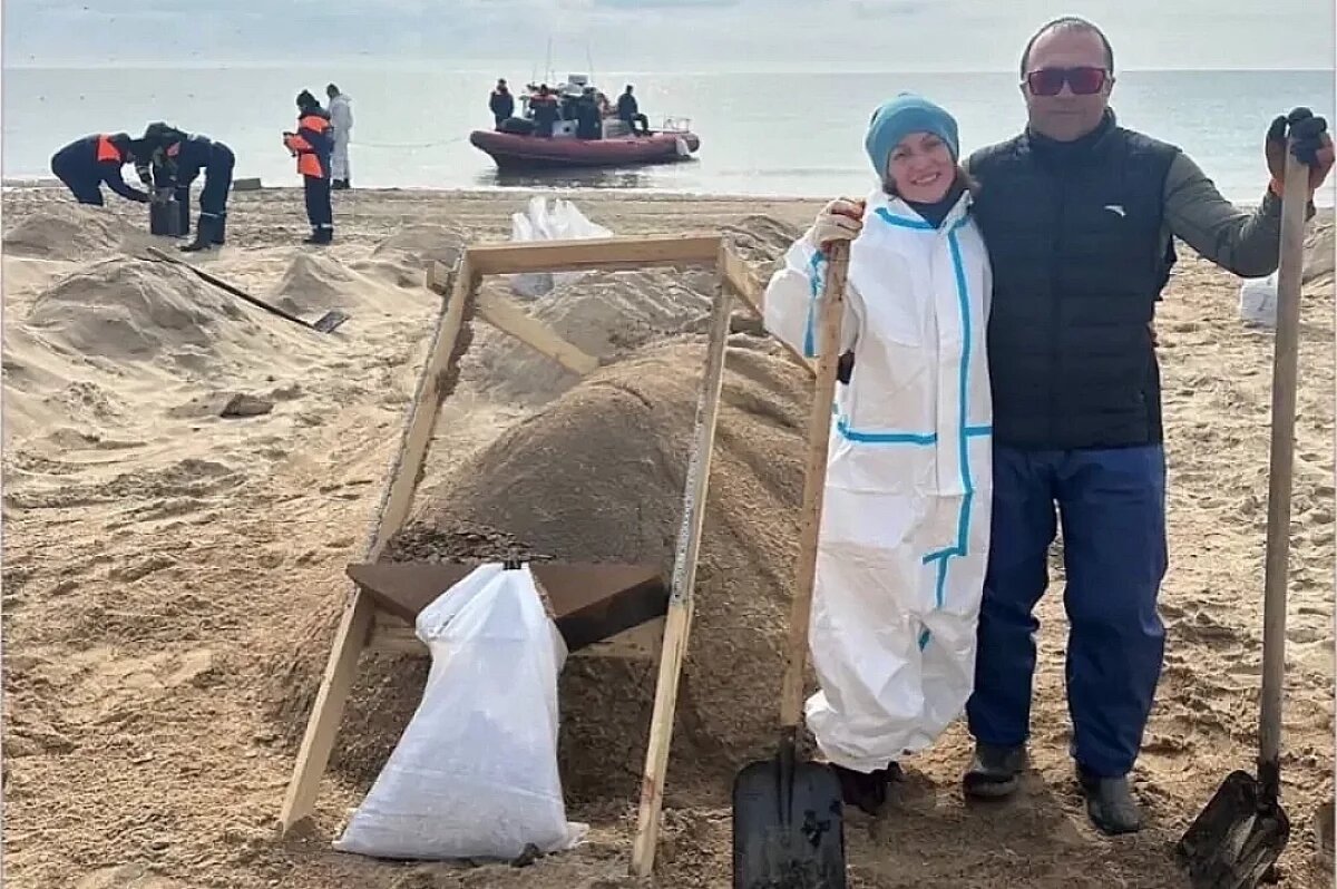    Не осталась Анастасия Афанасьева в стороне и после ЧС с мазутом на побережье Черного моря.