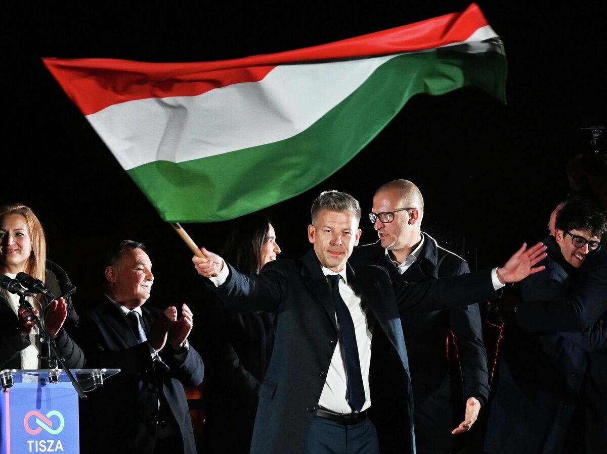    Партия Петера Мадьяра "Тиса" победила на выборах в Венгрии | © РИА Новости / Екатерина Чеснокова