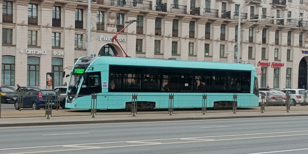 Минский городской транспорт весны 2026 года. Фото