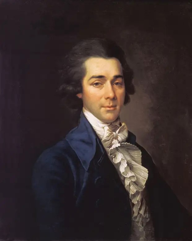 Дмитрий Григорьевич Левицкий. Н. А. Львов (1751–1803). Портрет. Хранится в Государственном Русском музее.