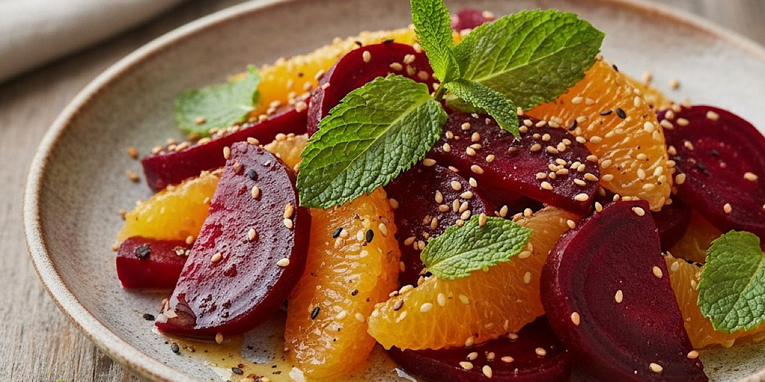 Два нестандартных салата с отварной свеклой, но не винегрет. Рецепты