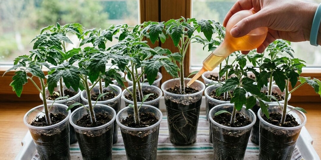 Чем подкормить рассаду в апреле на окне, чтобы она была коренастой и не бледнела?