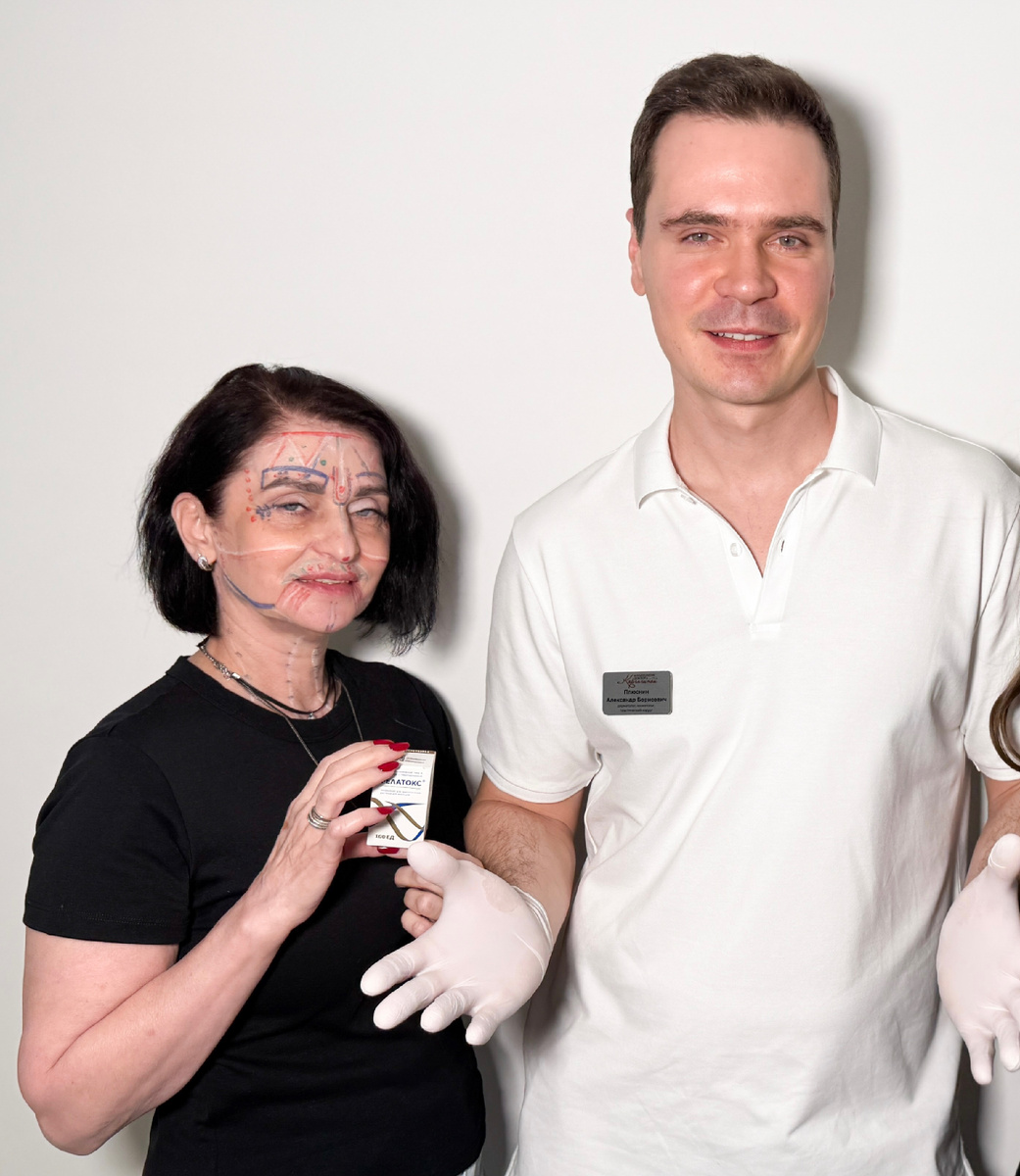 Мы с доктором Плюсниным А.Б. 