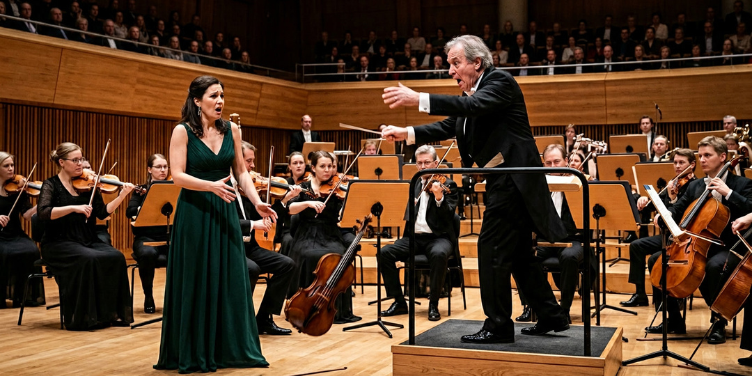 Миллион евро на полу: Дирижёр выбил скрипку стоимостью €1 млн из рук солистки во время энергичного управления оркестром