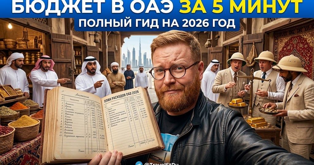 Бюджетные поездки ОАЭ в 2026: как спланировать расходы