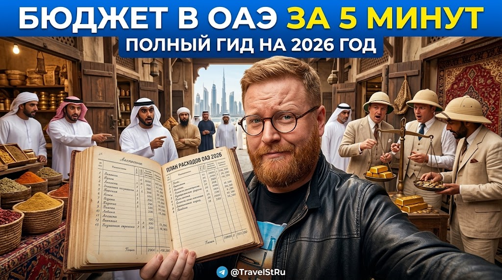 Бюджетные поездки ОАЭ в 2026: как спланировать расходы