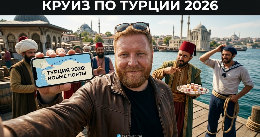Круиз по турции 2026: новые маршруты и порты захода летом