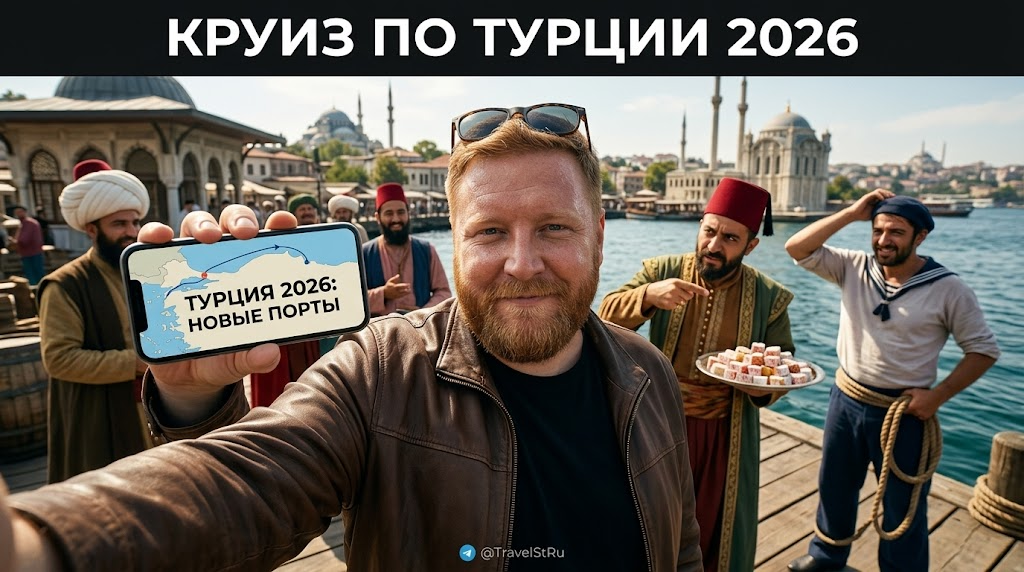 Круиз по турции 2026: новые маршруты и порты захода летом