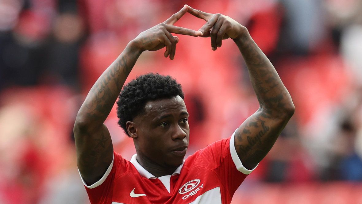 Экс-футболист московского "Спартака" нидерландец Квинси Промес. Фото из интернета.