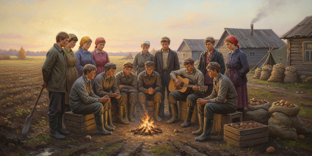 Почему поездка «на картошку» стала одним из самых тёплых воспоминаний советской молодёжи