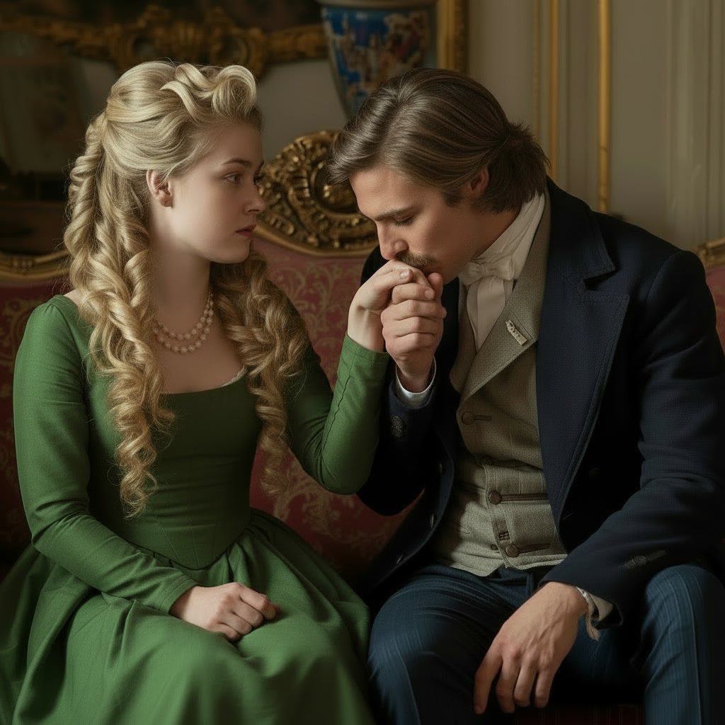 Наследница чужой жизни. Фэнтези. Попаданцы. Иллюстрация ИИ по идее Татьяны Лисицыной