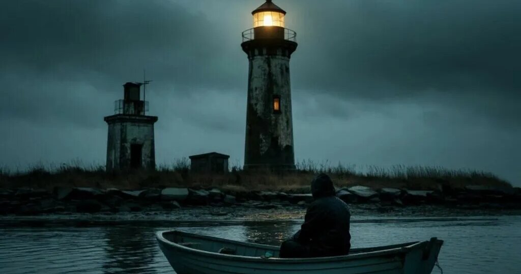 Читать страшный ужастик на ночь «Тени старого маяка»