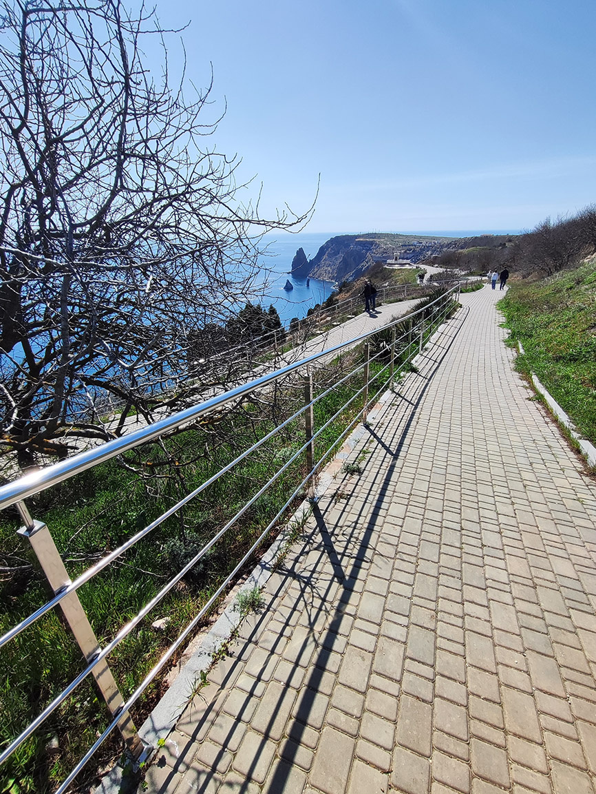 Парк у монастыря на Фиоленте