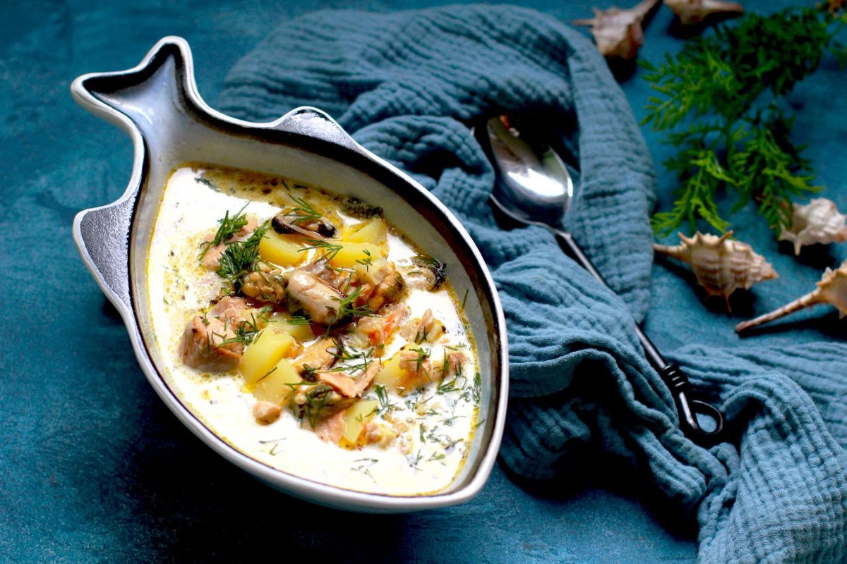 Рыбный суп от Елены Некрасовой. 