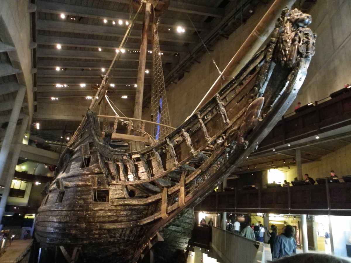 В некоторых музеях даже сохранились корабли этой эпохи