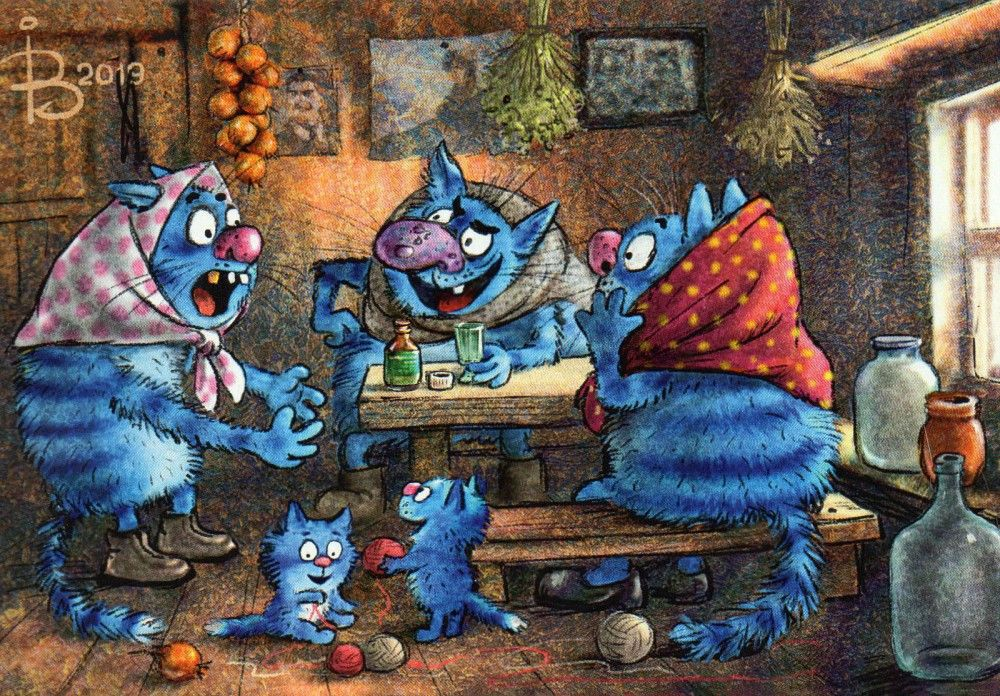 очаровательные коты Рины Зенюк