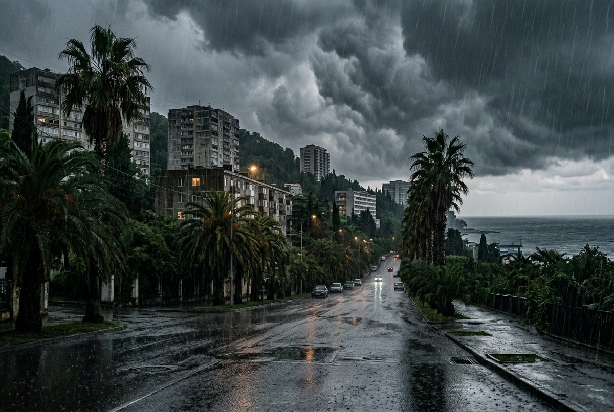 Сочинский ливень — красиво снаружи, дорого внутри