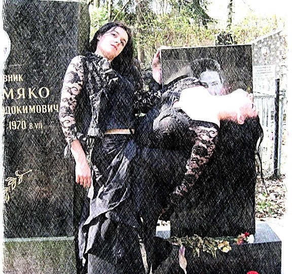 Фотосессия на могиле