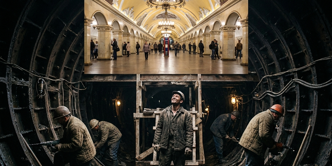 Московское глубокое заложение: почему станции стали подземными дворцами
