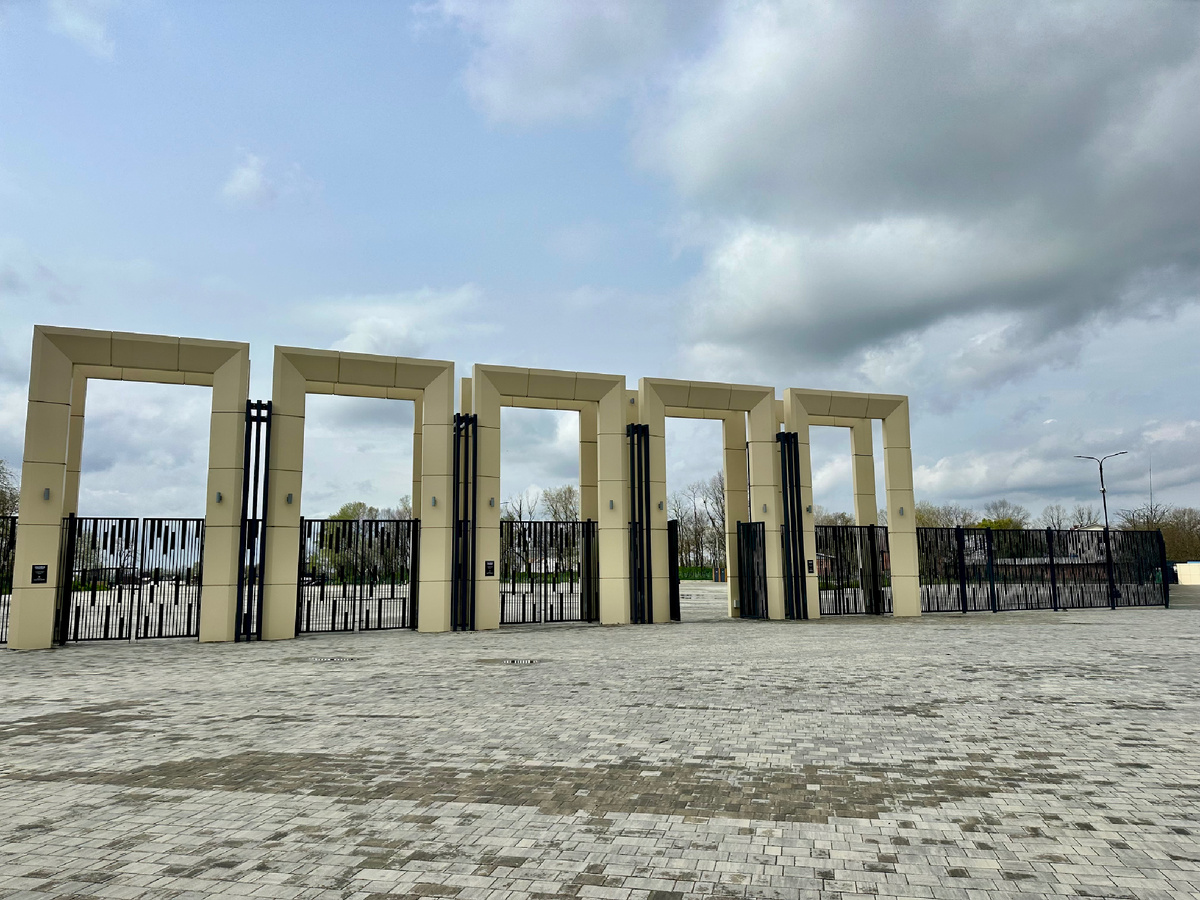 Ворота парка.