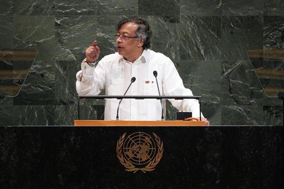    Президент Колумбии Густаво Петро, Fotografía oficial de la Presidencia de Colombia / Wikimedia Commons