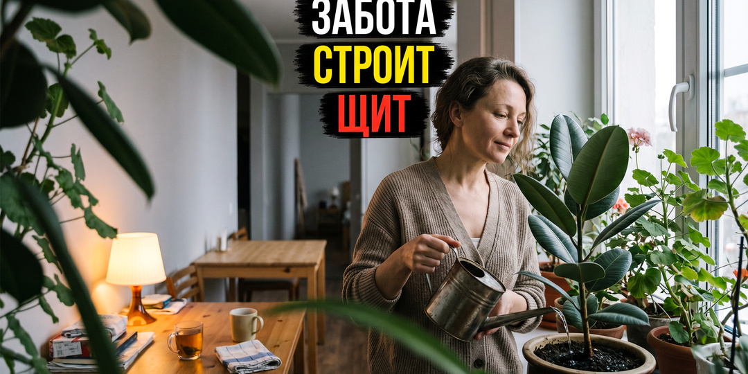 Простая забота о цветах берегла её надёжнее любых оберегов