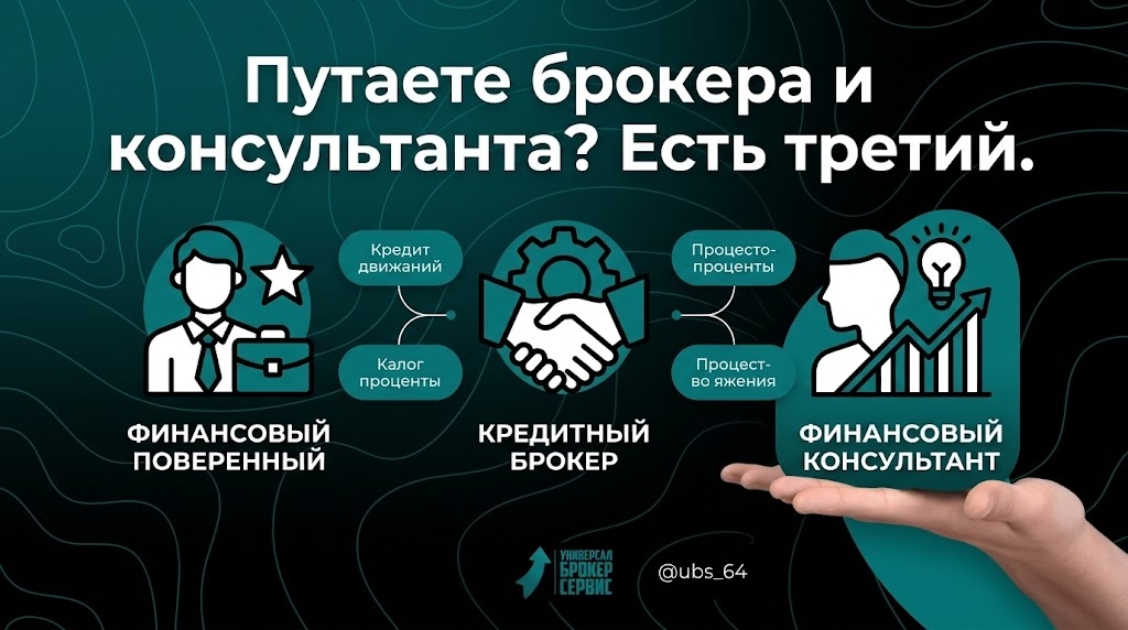    Финансовый поверенный, брокер или консультант: кто поможет получить кредит Редакция РИКС