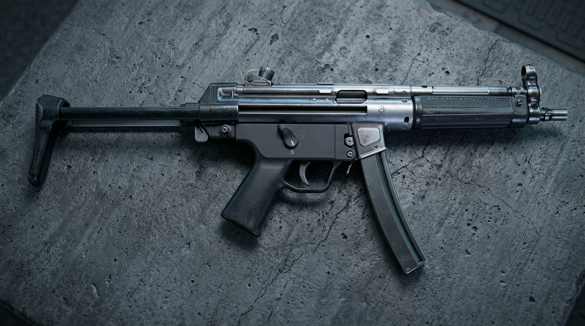 MP5A3 — с выдвижным телескопическим прикладом