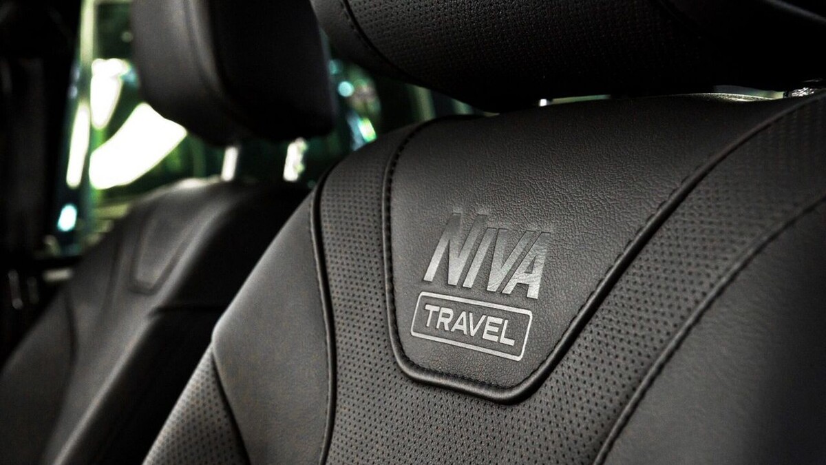    Кожаный салон LADA Niva Travel. Фото АвтоВАЗ