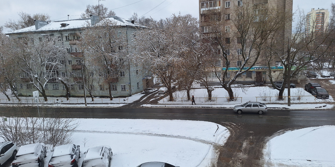 Сегодня 19 апреля, и идёт снег?!